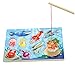 Melissa & Doug Magnetic Wooden Fishing Game With Magnetic Fishing Pole