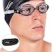 Clear Swimming Goggles + Exclusive Design Case by AqtivAqua || Swim Workouts ~ Open Water || Indoor/Outdoor Line