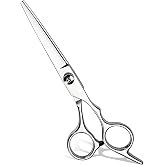 Hair Cutting Scissors, Professional Hair Scissors 6.5 inch Hair Cutting Shears Stainless Steel Hair Shears