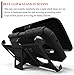 Moto Z Play Case with Tempered Glass Screen Protector, NageBee Belt Clip Holster Built-in Kickstand Heavy Duty Shockproof Combo Rugged Armor Durable Case for Motorola Moto Z Play Droid (2016) -Black