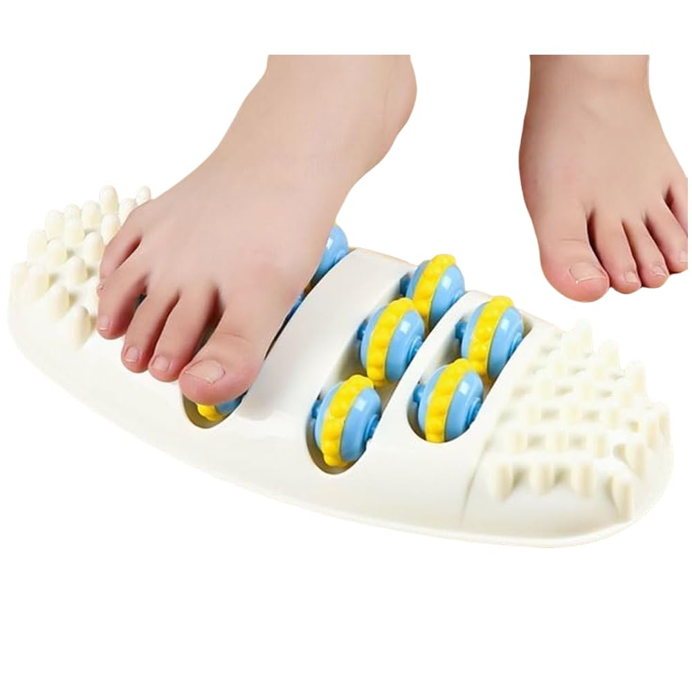 Photo 1 of 2025 New Foot Massager Roller for Plantar Fasciitis Relief, Dual Foot Acupressure Therapy for Pain Relief, Stress Relief and Improved Circulation, Portable Reflexology Tool for Home and Office Use