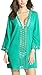 Chalier Womens Floral Lace Swim Cover up Swimwear Bikini Cover-up Beach Dress