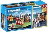 PLAYMOBIL 40th Anniversary Knight's Tournament Compact Set and Cannon Wagon