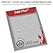 Fireproof Document Bag - 2020 Upgraded Waterproof Money Pouch Envelope with Zipper - Fire Safe Document Bag for Ipad, Cash, Documents, Jewelry and Passport (1 Pack)