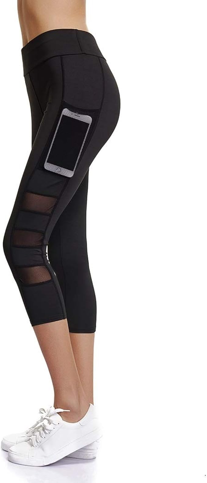 plus size capri leggings with pockets