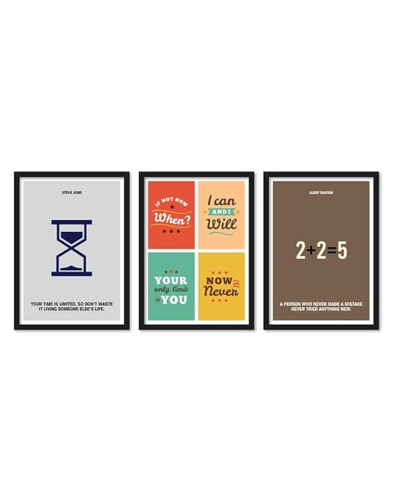 Lab No 4 Set Of Three If Not Now Steve Jobs Albert Einstein -