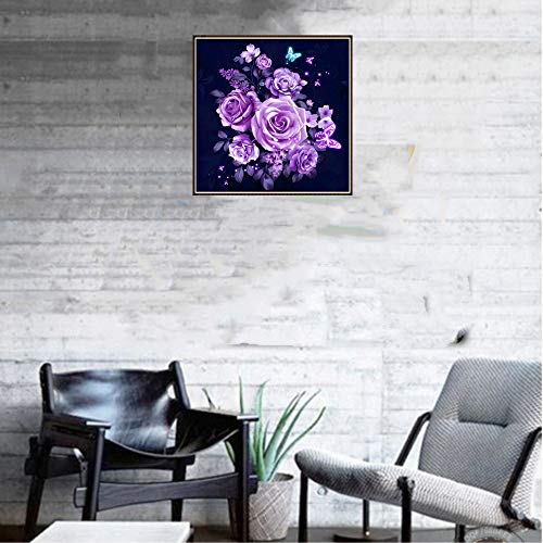 image for 5D Full Drill Diamond Painting Kit, Brahmerth DIY 5D Diamond Painting 