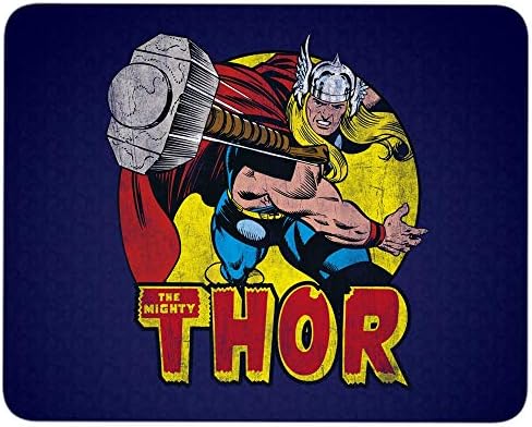 The Mighty Thor Mouse Pad for Typist Office, Hammer of Thor Quality Comfortable Mouse Pad (Mouse Pad - Navy)