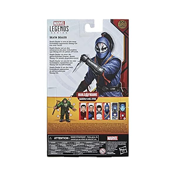 Hasbro-Marvel-Legends-Series-Shang-Chi-and-the-Legend-of-the-Ten-Rings-15-cm-Collectible-Death-Dealer-Action-Figure-Toy-for-Ages-4-and-Up Shang Chi , F0251 Hasbro Marvel Legends Series and the Legend of the Ten Rings 15-cm Collectible Death Dealer Action…