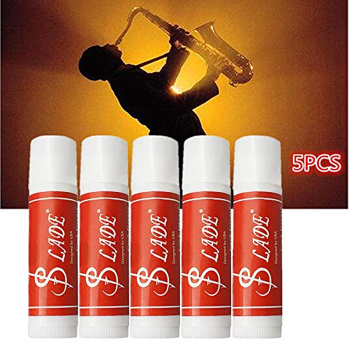 Leoie 5 Pcs Premium Cork Grease Delicate Smooth Waterproof for Clarinet Saxophone Oboe Flute Wind Instruments Parts & Accessory - Thumbnail 4