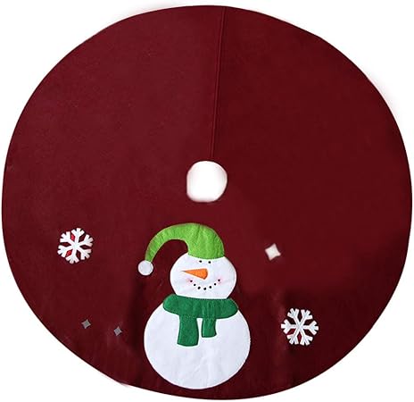 Babbo Natale 90 Cm.Sansee Copri Base Per Albero Di Natale Diametro 90 Cm Motivo Babbo Natale Pupazzo Di Neve Supporto Per Base Ornamenti Bordo Increspato Bordo Rotondo Grande Per Decorazioni Natalizie Red Amazon It Casa E