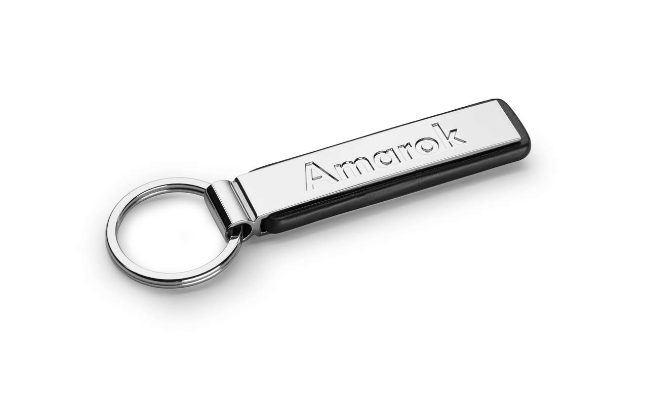 Volkswagen VW Metal Keyring Amarok Key Ring Collection 00087010L Ypn Black/Silver
