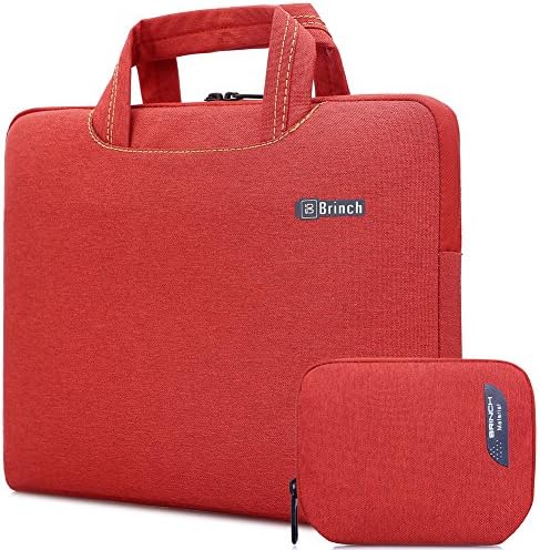 Brinch Universal Fabric Portable Anti-Tear 13 - 13.3 Inch Laptop Sleeve Case for Apple Macbook / Chromebook / Acer / Asus / Dell / Fujitsu / Lenovo / HP / Samsung / Sony / Toshiba with Accessory Bag