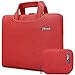 Brinch Universal Portable Anti-Tear Fabric Laptop Sleeve Case for 15-15.6 Inch Laptop,Red