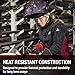 Lincoln Electric womens Jessi Combs Women s MIG Stick Welding Gloves, Black, Red, Small Pack of 1 US