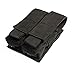 Tactical Pistol Mag Pouch (Double - Black)