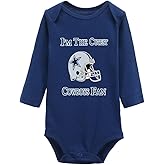 Snagminio I'm The Cutest Cowboys Fan Bodysuit Unisex Baby One-Piece