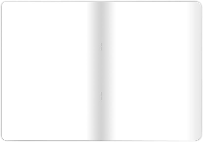 Touch - Cuaderno (A5, 60 hojas, 5 unidades), color blanco