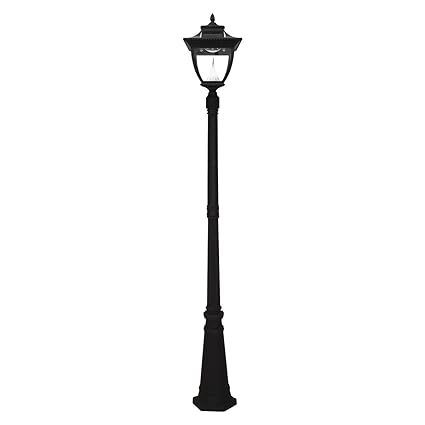 Amazon Com Gama Sonic Gs 104s Pagoda Lamp Post Outdoor Solar Light