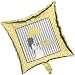 Creative Converting Mod Baby Shower 18" Square Metallic Balloon