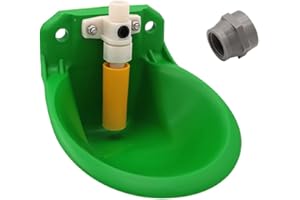 LUCKY FARM Sheep Water Bowl Automatic Drinking Waterer for Goat Calves Cattle Pig Dog Piglets