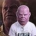 Thanos Mask Cosplay Thanos Helmet Latex Costume Halloween Party Purple