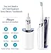 Allegro Self-Sterilizing Sonic Electric Toothbrush with Portable Travel UV Sanitizer&Drying Cup Kit, Space Black, AL-012