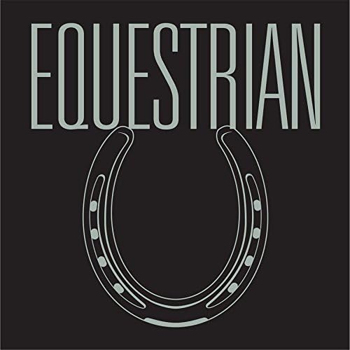 The Sound Equine Equestrian Tee Shirt, Black, Medium