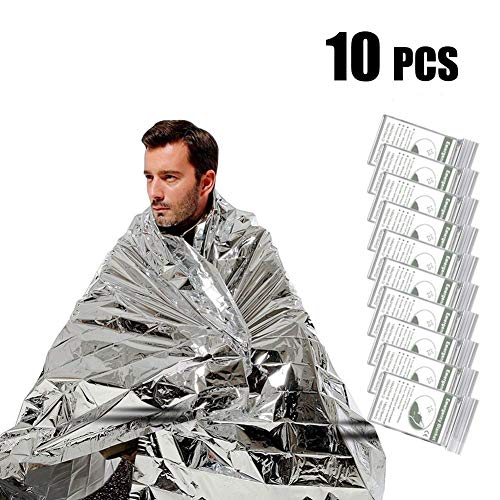STARTONECO Emergency Survival Thermal Blanket Lightweight Camping