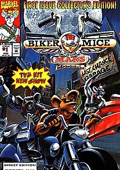 Biker Mice from Mars (1993 series) #1 by Marvel (Comic)