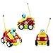 ToyPark RC Cartoon Race Car with Music and Lights Electric Radio Control Toy for Baby Toddlers Kids