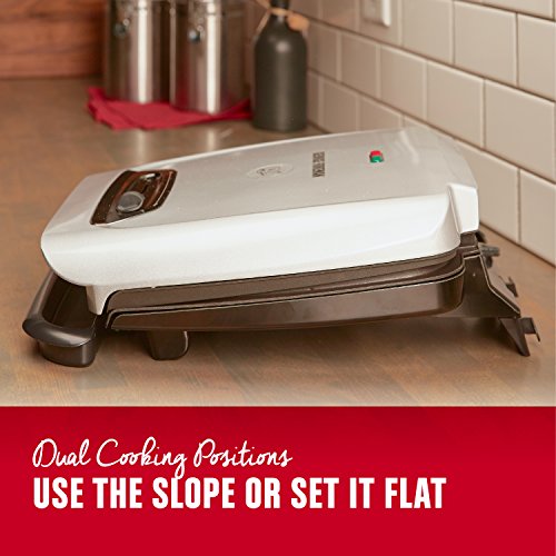 Foreman 8Serving Classic Plate Grill and Panini Press with