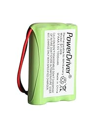 powerdriver® 3.6 V 1000 mAh Ni-MH Rechargeable inalámbrico Home Teléfono Batería Para Uniden bt-1001 BT1001 bt-1004 bt1004 bt-909 bt909 DECT 1500 dect1500 tru-12803 tru-9260 tru-9360 dantona batt-909 batt909 Empire cph-464b cph464b Panasonic p-p102 pp102