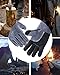 Wanyi 16 Inches 932℉/500℃ Leather Welding Gloves for Extreme Heat Resistance