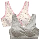 Mirity Womens Maternity Seamless Wrap Nursing Sleep Bra for Breastfeeding