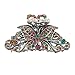 Fashion & Lifestyle Large Metal Alloy Hair Claw Jaw Clip for Women and Girls - Pretty Strong Clamp Non-Slip Barrette Hair Updo Grip Bath Accessories for Thick Hair, Silver