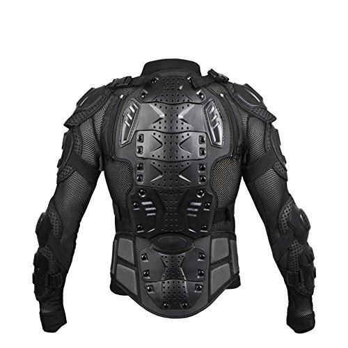 ECLEAR Motorcycle Protective Jacket Vest Armor Mesh Body Chest Spine Protector - Thumbnail 2