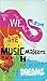 Compendium Softcover Journal - We are the music-makers, and we are the dreamers of dreams. – A Write Now Journal with 128 Lined Pages, 5″W x 8″H