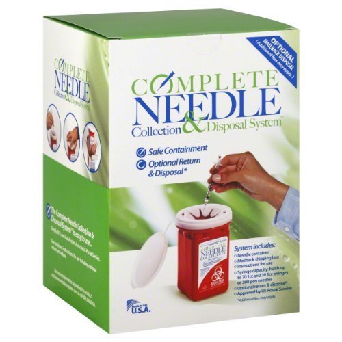 Photo 1 of SCP10104 - Sharps Compliance Complete Needle Collection and Disposal System
