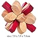KINGOU Wooden Double Color Plum Lock Lilac Locks Logic Puzzle Burr Puzzles Brain Teaser Intellectual Assembly Toy