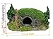 COOSPIDER Hobbit Miniature Landscape Hillside Fairy Hole House Manor Decor Ideas for Aquariums Reptile Box Shelter Ornament 11