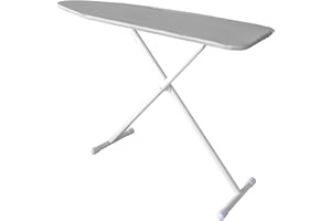 Maison Kleen - Ironing Board Pad and Cover, Standard Fit, Sewn for Easy Use, Stain & Scorch Resistant, Household Essentials (