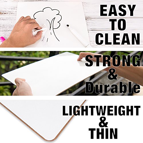 image for UnityStar White Board, 9 x 12 inches Dry Erase Board Portable Small Wh