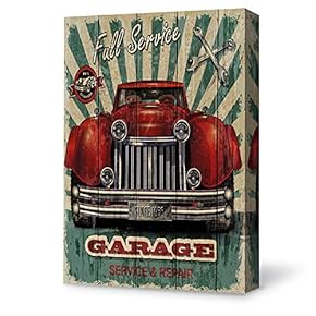 Canvas Wall Art-Rustic Style-Canvas Prints Home Artwork Decoration for Bar Cafe - 12x18 inches