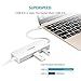 Anker Premium USB-C Hub with Ethernet and Power Delivery, with 2 USB 3.1 Gen 1 Ports, 1 USB-C Recharging Port, 1 Ethernet Port and Aluminum Exterior for The New MacBook 2016 and ChromeBook Pixel