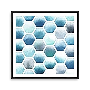 Framed Geometric Figure Home Artwork for Living Room Bedroom