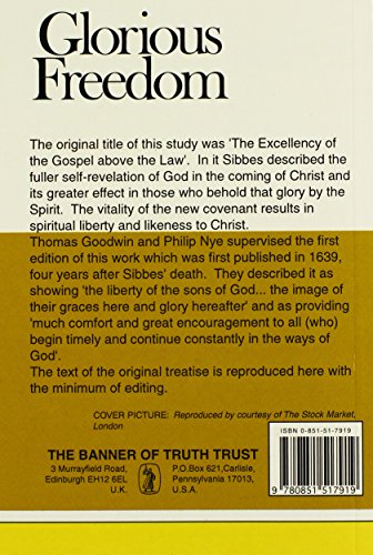 Glorious Freedom (Puritan Paperbacks) - //medicalbooks.filipinodoctors.org