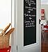 Fancy-fix Halloween Gift Blackboard Vinyl Peel and Stick Self Adhesive Chalkboard Wall Sticker with 5 Chalks- Big Roll 17.7 by 78.7 Inches
