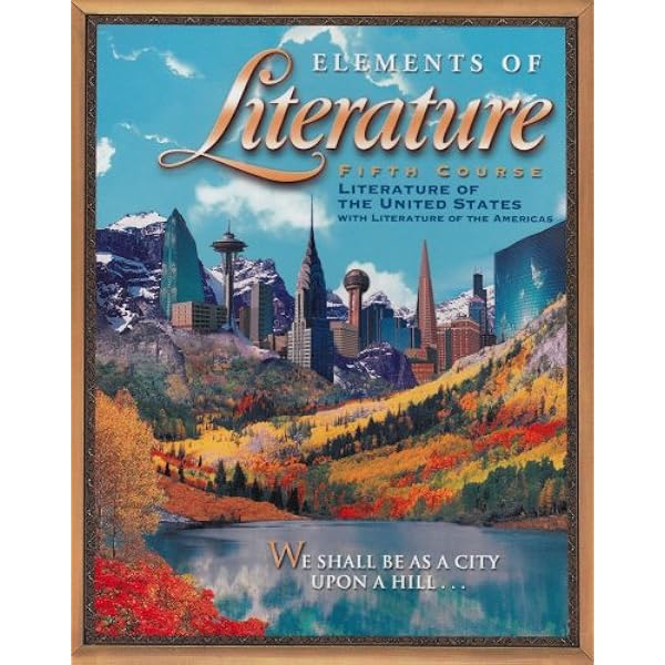 Elements Of Literature Student Ediiton Fifth Course 2003 Holt Rinehart And Winston 9780030672835 Books