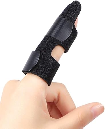 Amazon Doact 指 サポーター ばね指 突き指 腱鞘炎 関節症 捻挫 骨折 脱臼 フィンガーラップ スポーツ すべての指適応 指の固定 通気性抜群 左右兼用 フリーサイズ 調節可能 Doact 指用